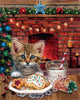Holiday Kitty - Paint By Numbers - Painted Memory