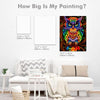 Load image into Gallery viewer, Abstract Owl Painting - Painted Memory