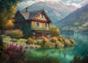Load image into Gallery viewer, Alpine Dream Home - Diamond Kit - Painted Memory