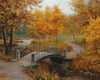 Autumn Bridge - Painted Memory