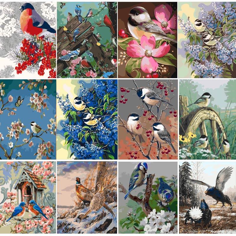 Bird’s -Painting By Numbers - Painted Memory