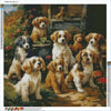 Canine Homestead Hues - Diamond Kit - Painted Memory