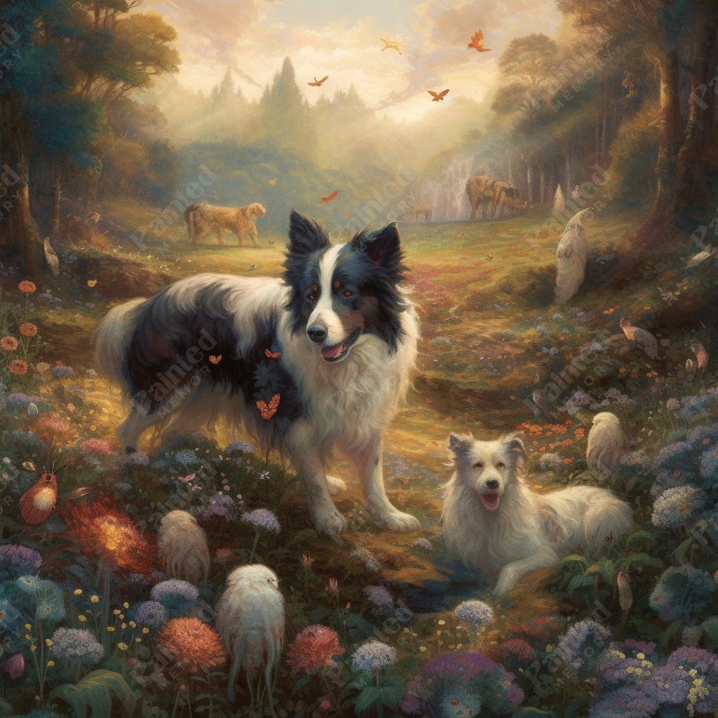 Canine Wildflower - Painted Memory