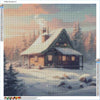 Cozy Winter Cabin - Diamond Kit - Painted Memory