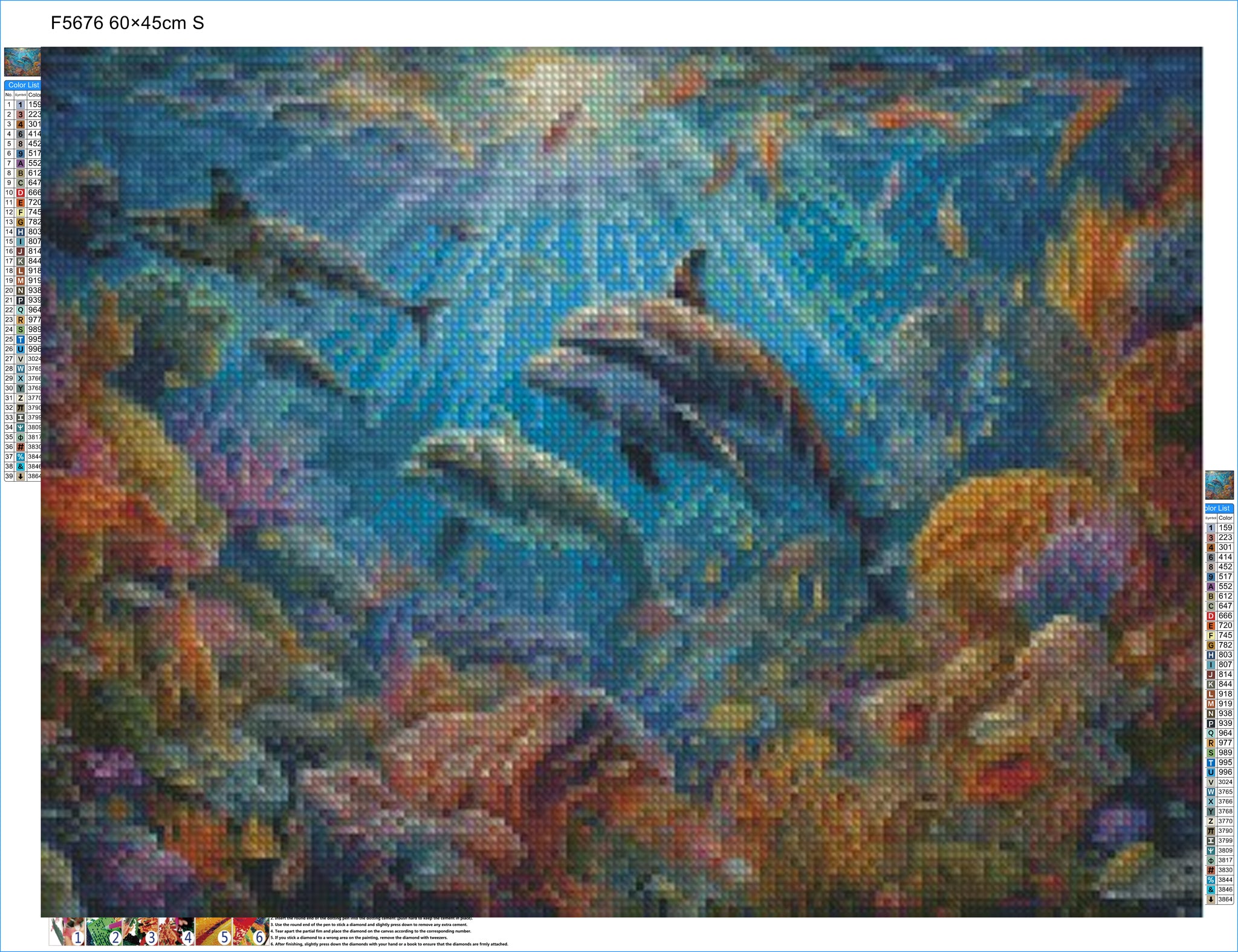 Dolphin's Paradise - Diamond Kit - Painted Memory