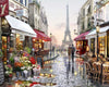 Eiffel Scene - Painted Memory