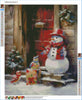 Load image into Gallery viewer, Fanciful Snowman - Diamond Kit - Painted Memory