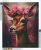 Load image into Gallery viewer, Floral Crown Deer - Diamond Kit - Painted Memory
