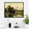 Load image into Gallery viewer, Green Landscape - Painted Memory