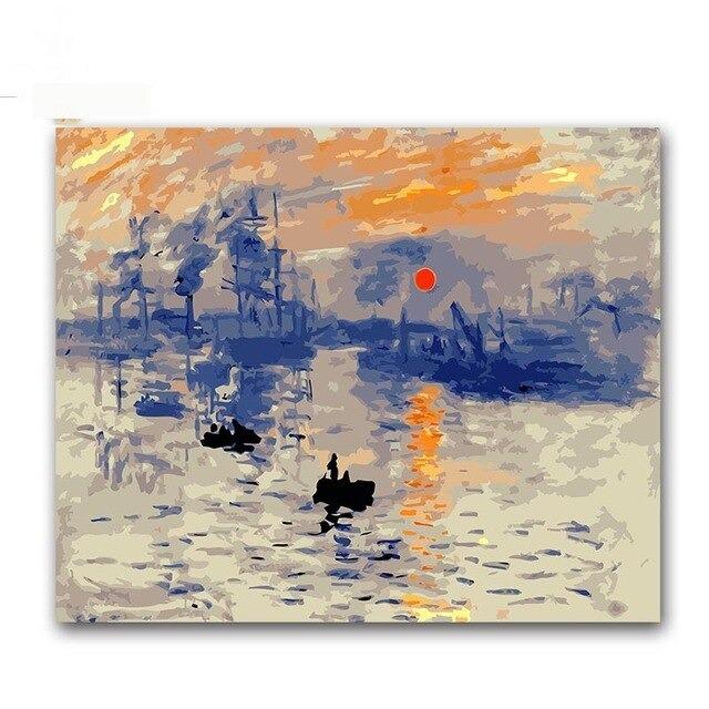 Impression Sunrise - Claude Monet - Painted Memory
