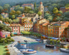 Italian Village Harbor - Painted Memory