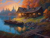 Lakeside Cottage - Painted Memory
