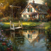 Lakeside Swing - Painted Memory