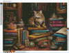 Load image into Gallery viewer, Literary Feline Muse - Diamond Kit - Painted Memory