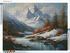 Load image into Gallery viewer, Majestic Snow Peaks - Diamond Kit - Painted Memory
