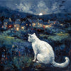 Mystical Twilight Cat - Diamond Kit - Painted Memory