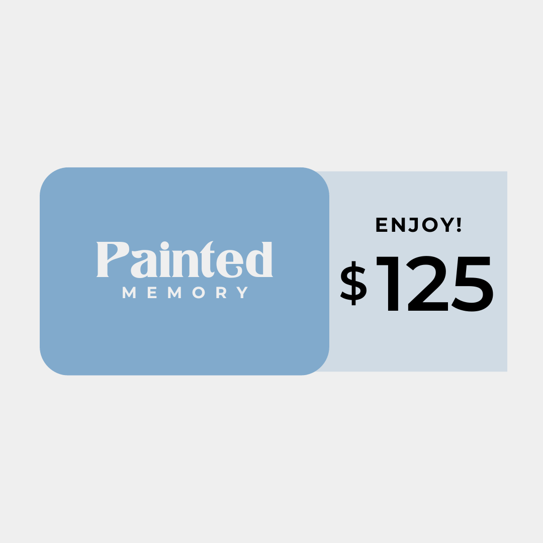 Painted Memory Gift Card - Painted Memory