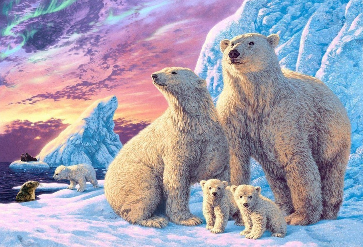 Polar Bears - Painted Memory