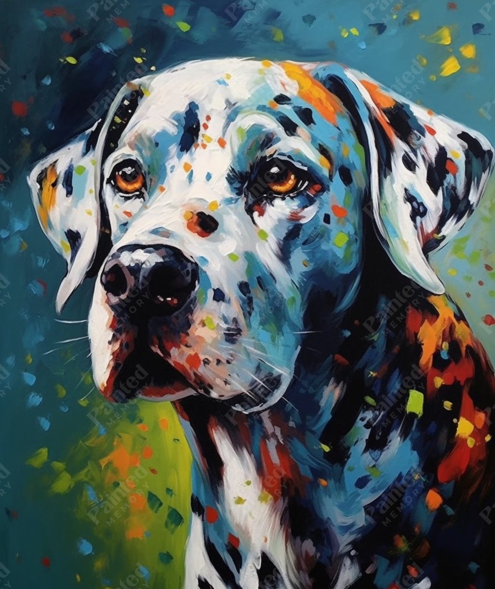 Rainbow Pup - Painted Memory