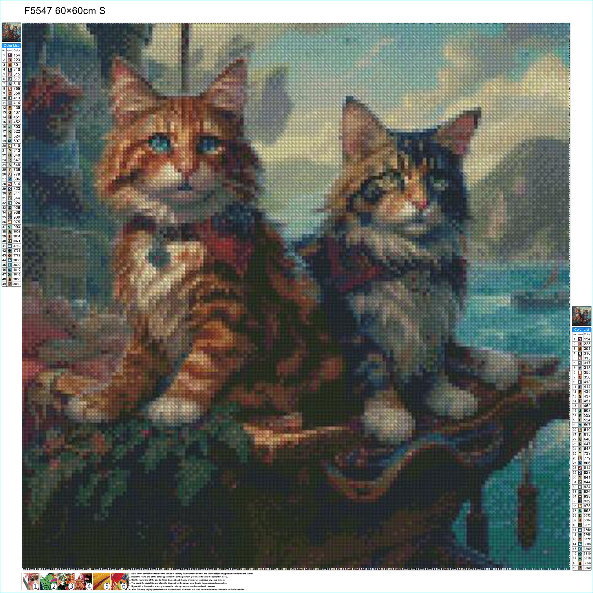 Swashbuckling Kitties - Painted Memory