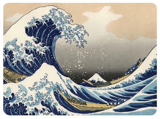Ukiyo-e Waves - Painted Memory