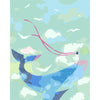 Load image into Gallery viewer, Whale clouds -Painting By Numbers - Painted Memory