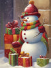 Load image into Gallery viewer, Whimsical Snowman - Diamond Kit - Painted Memory