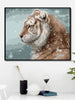 White tiger - Painting by numbers - Painted Memory