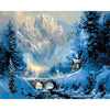 Load image into Gallery viewer, Winter forest - Painting by Numbers - Painted Memory