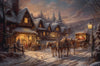 Load image into Gallery viewer, Winter Sleigh Ride - Diamond Kit - Painted Memory
